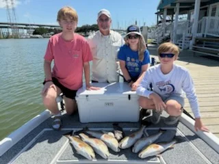 Fishing in Texas City, Texas