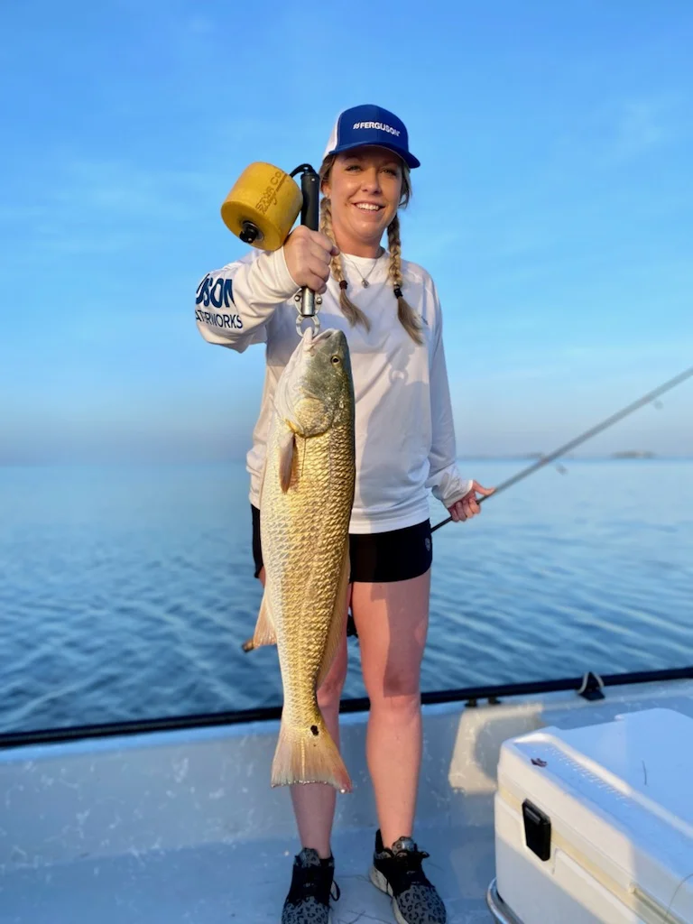 Redfish fishing in Corpus Christi, Texas