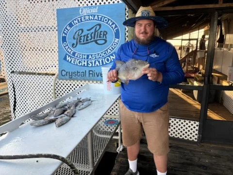 Fishing in Crystal River, Florida