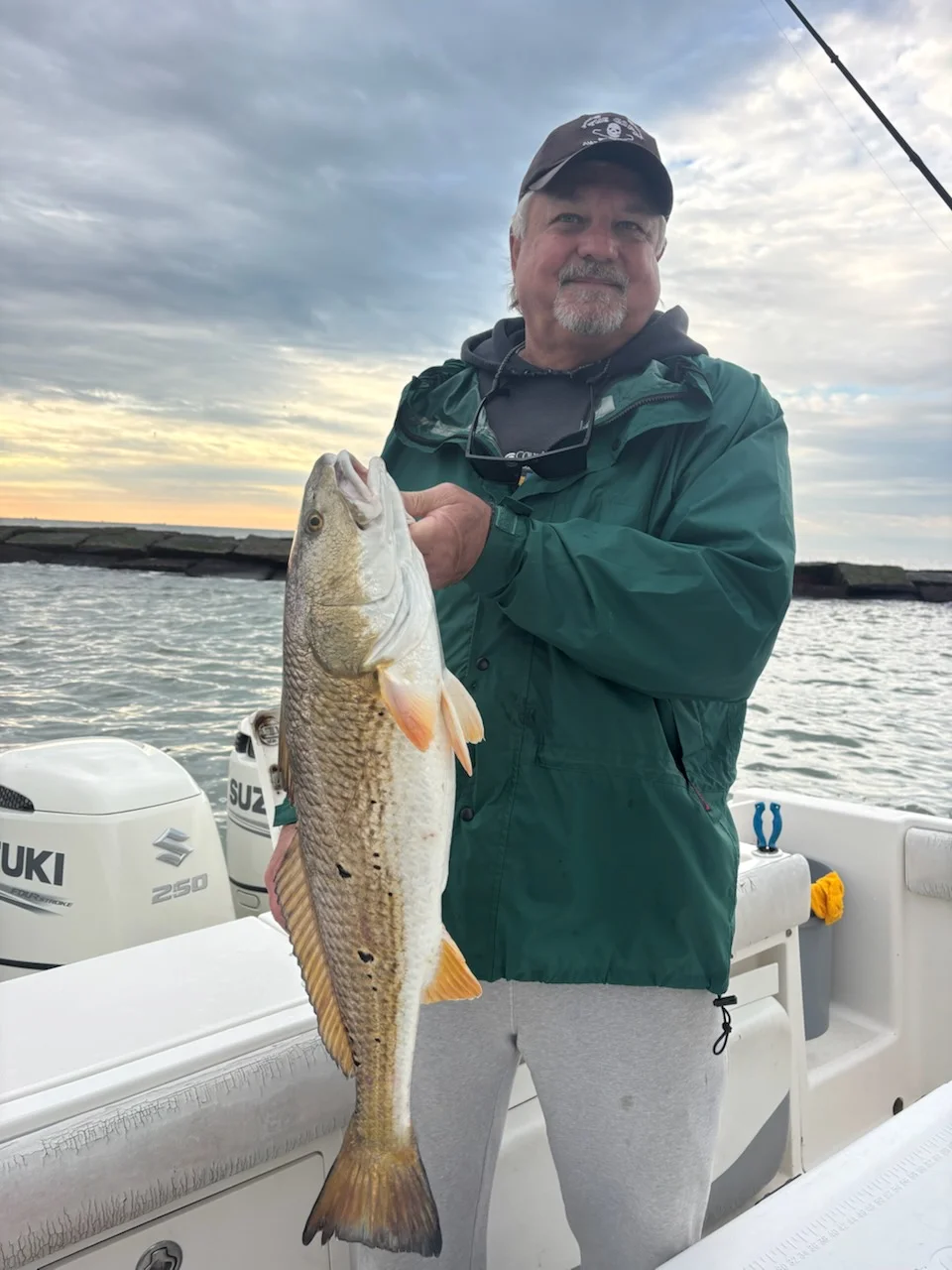 Fishing in Galveston, Texas
