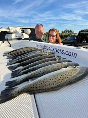 Speckled Trout / Spotted Seatrout Fishing in Manteo, North Carolina