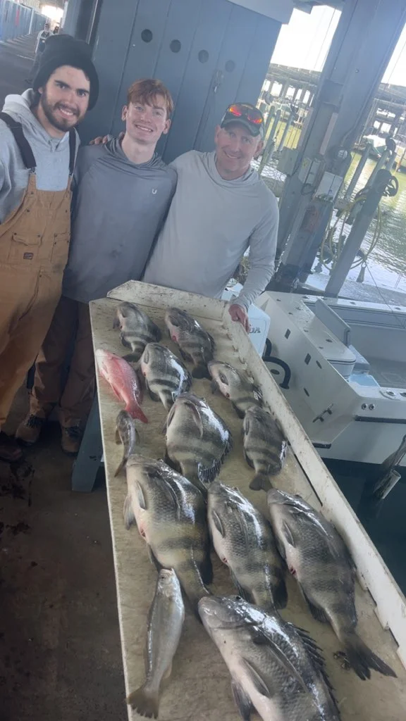 Fishing in Galveston, Texas