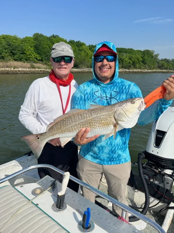 Redfish Fishing in Galveston, Texas