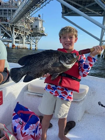 Fishing in Elberta, Alabama
