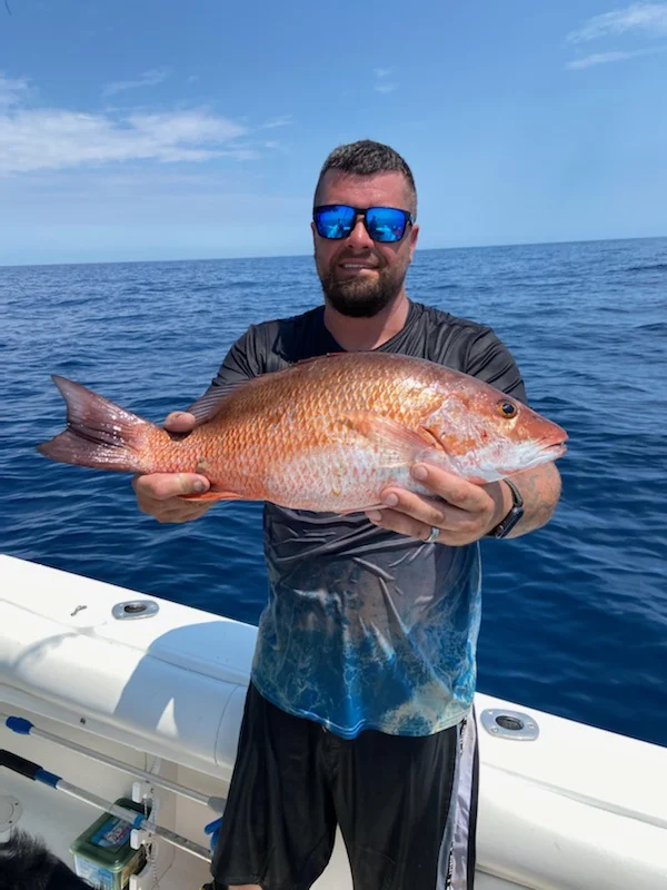 Red Snapper fishing in Surfside Beach, Texas