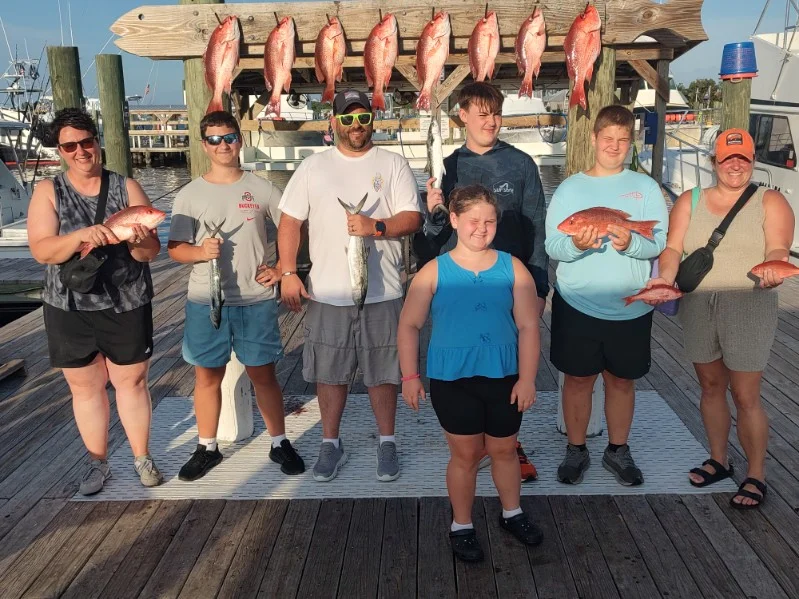 Fishing in Orange Beach, Alabama