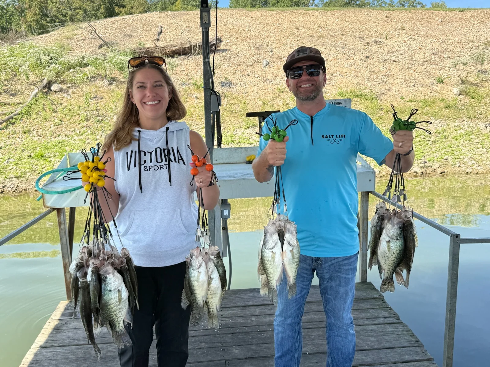 Fishing in Lake Ozark, Missouri