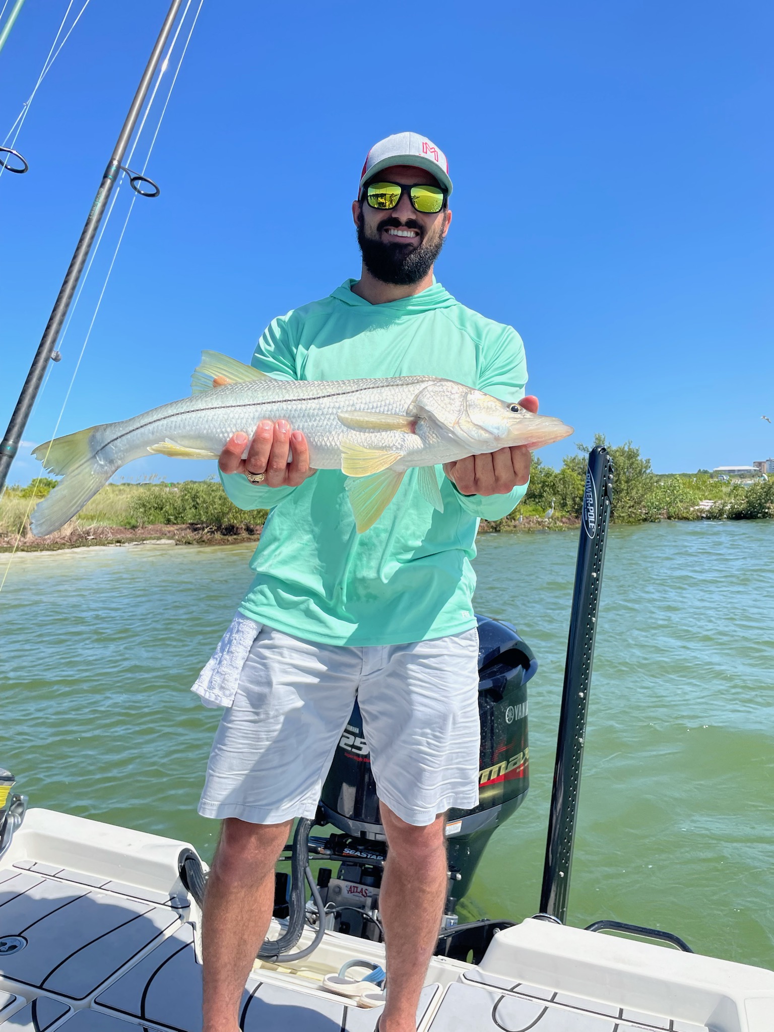 Redfish fishing in Clearwater, Florida