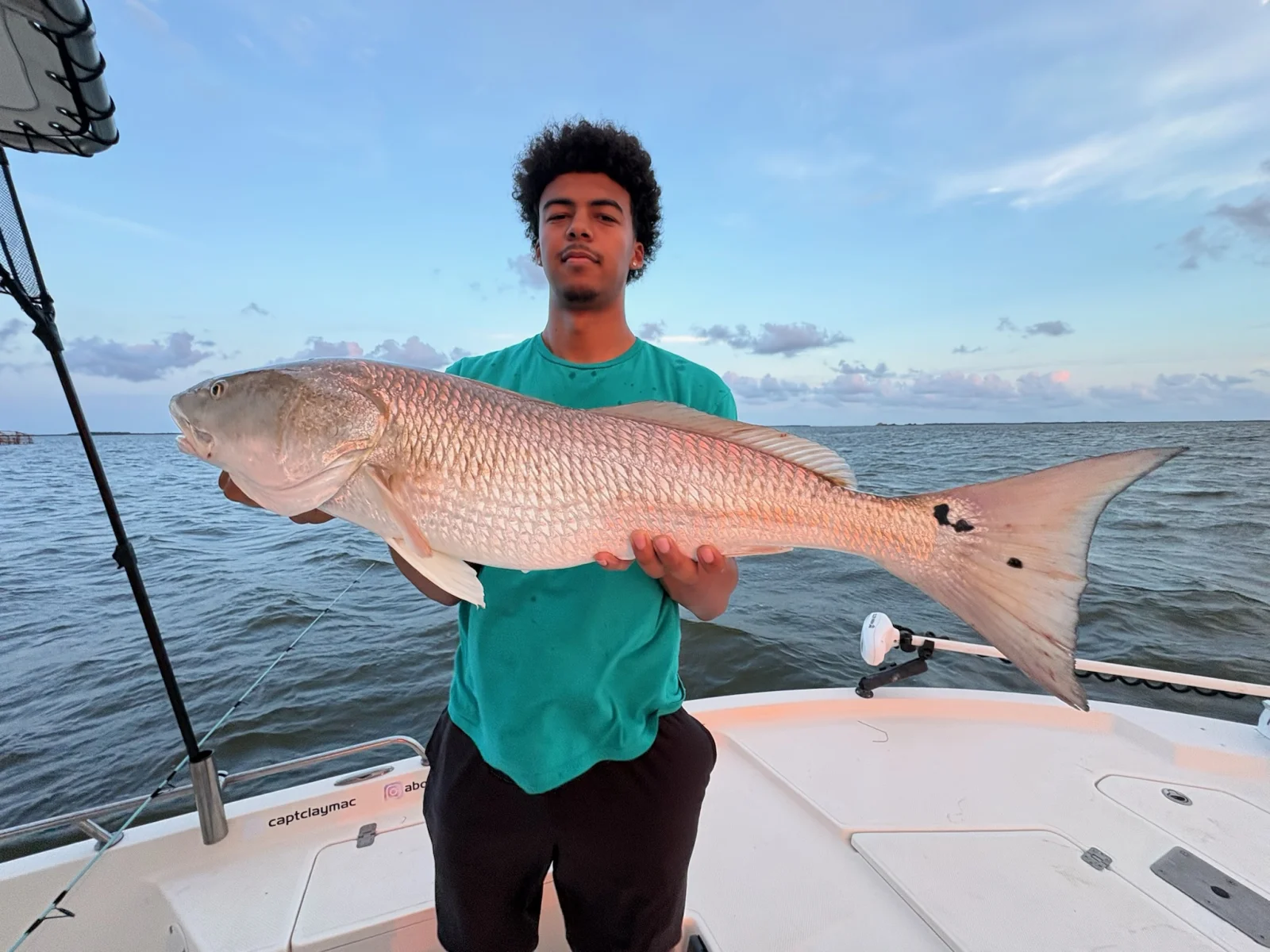 Fishing in Wanchese, North Carolina