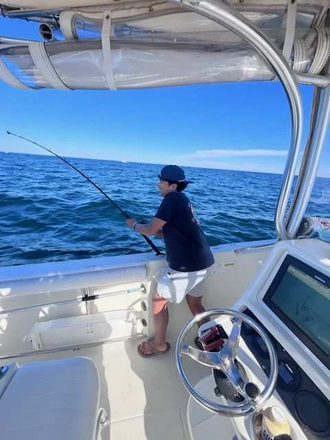 Fishing in Dennis, Massachusetts