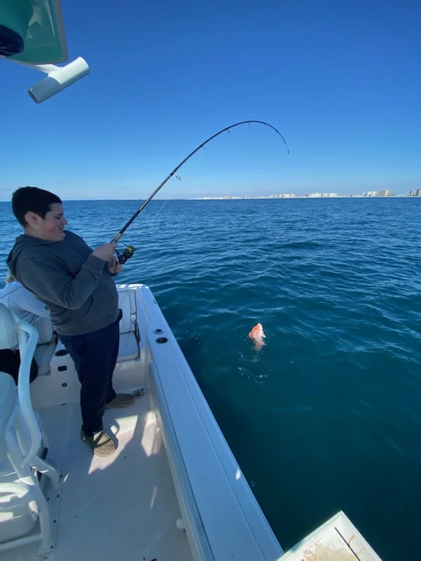 Red Snapper fishing in Destin, Florida