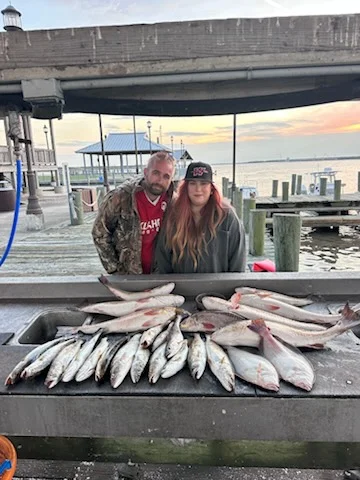 Fishing in Lake Charles, Louisiana