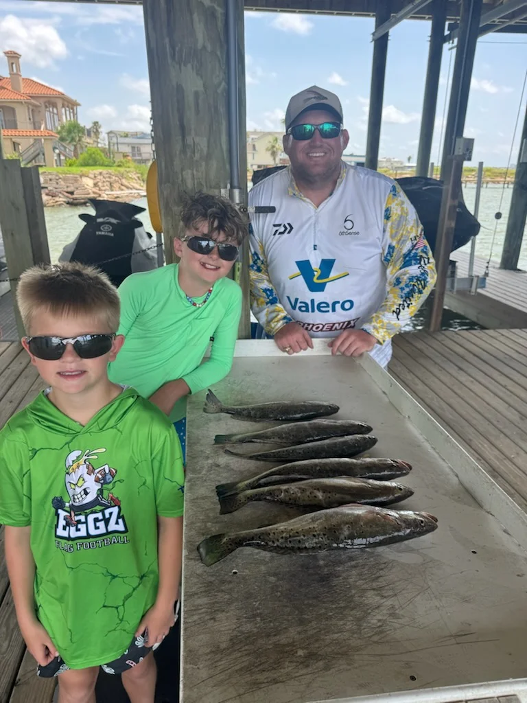 Fishing in Galveston, Texas