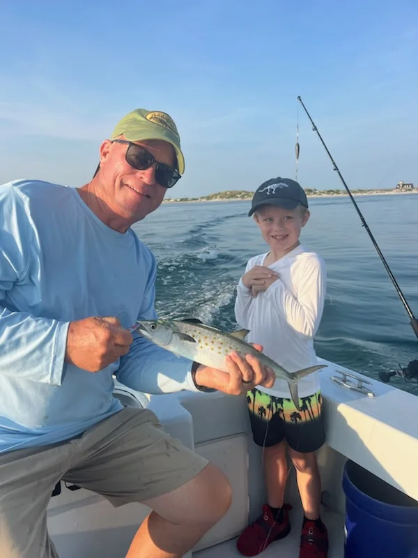 Fishing in Wanchese, North Carolina
