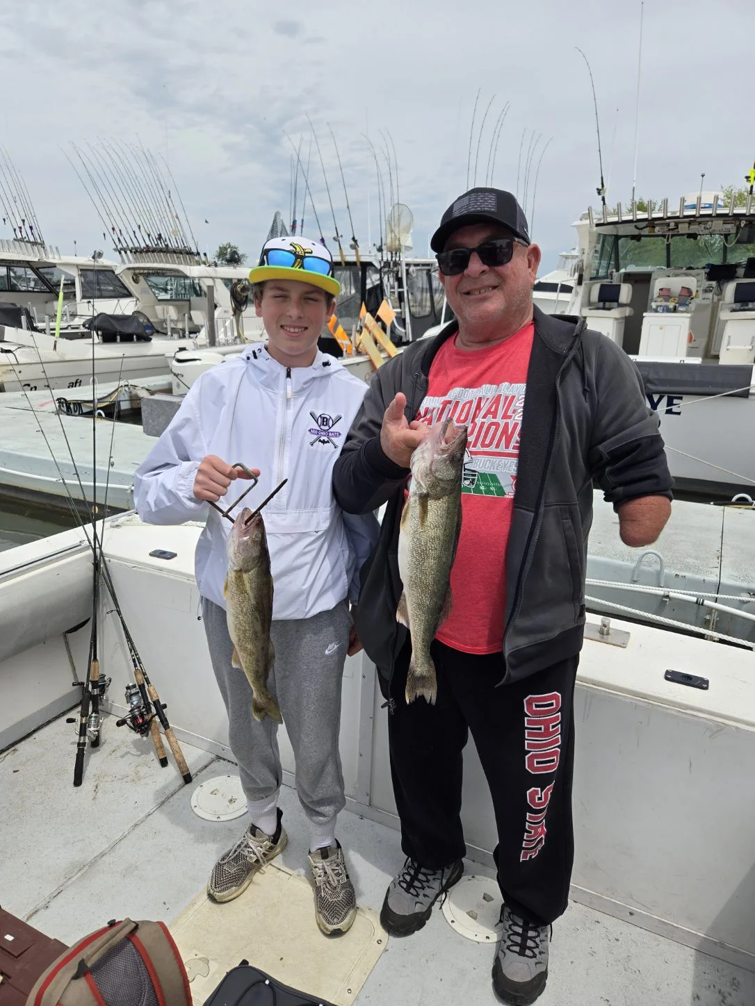 Fishing in Port Clinton, Ohio
