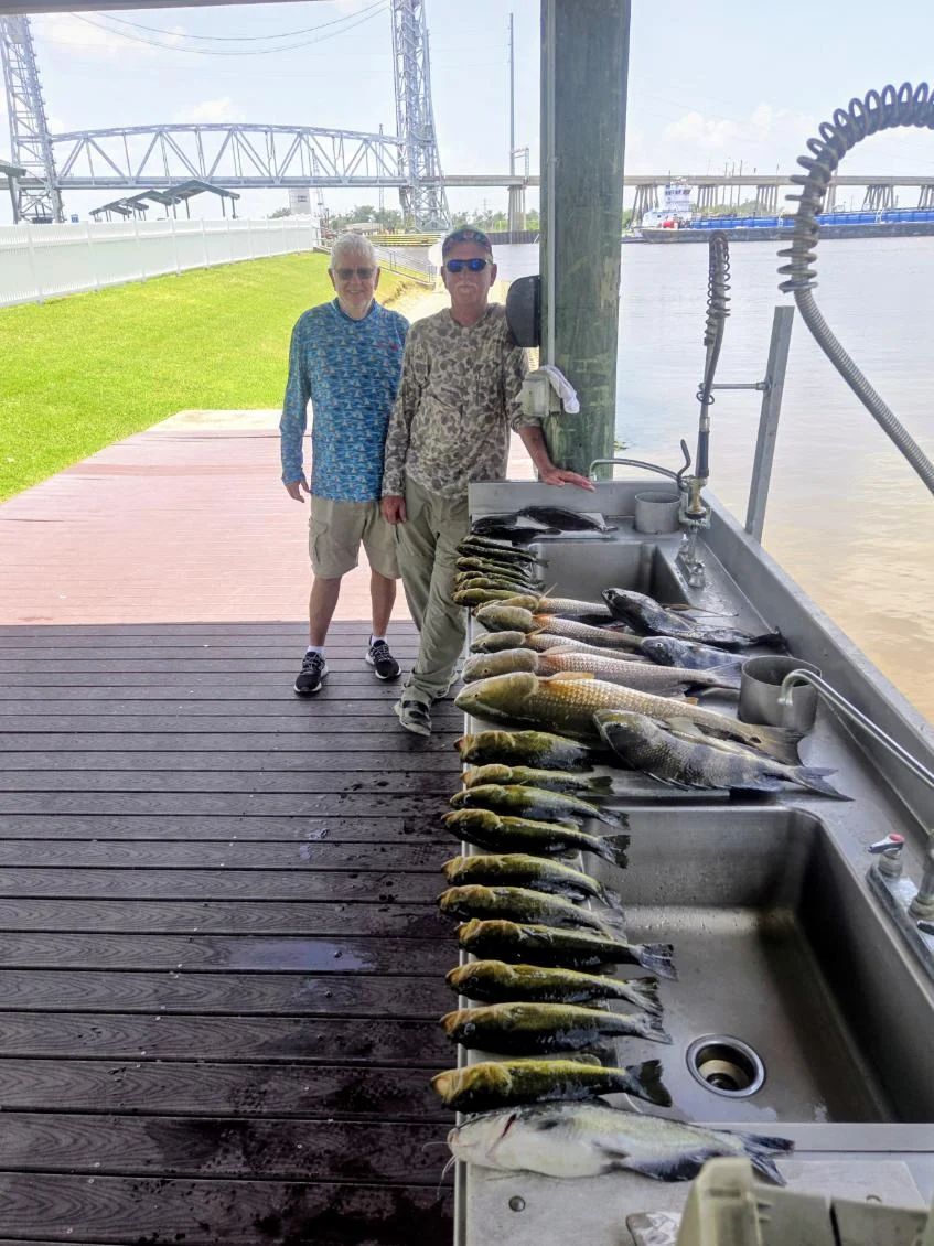 Fishing in Sulphur, Louisiana