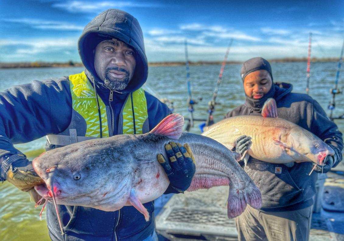 Blue Catfish Fishing in Dallas, Texas