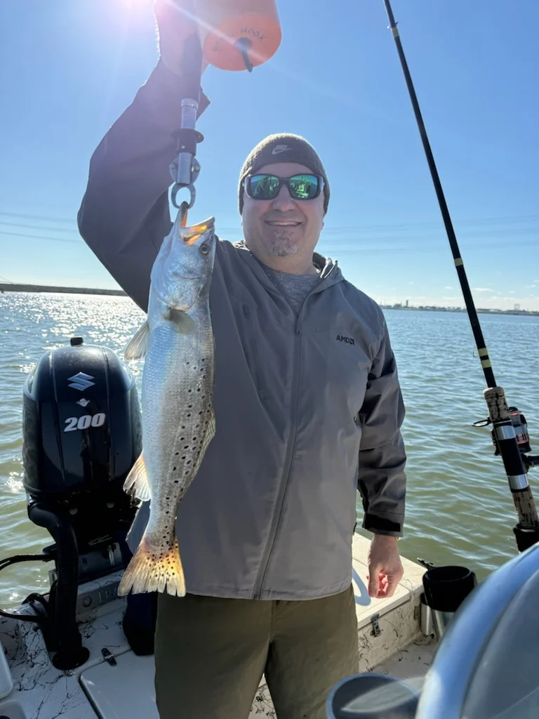 Fishing in Galveston, Texas