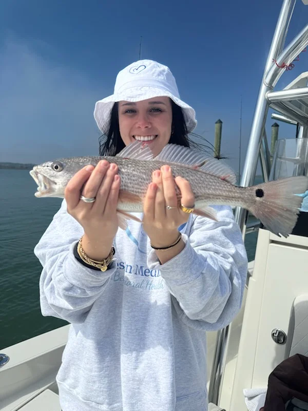 Fishing in Folly Beach, South Carolina