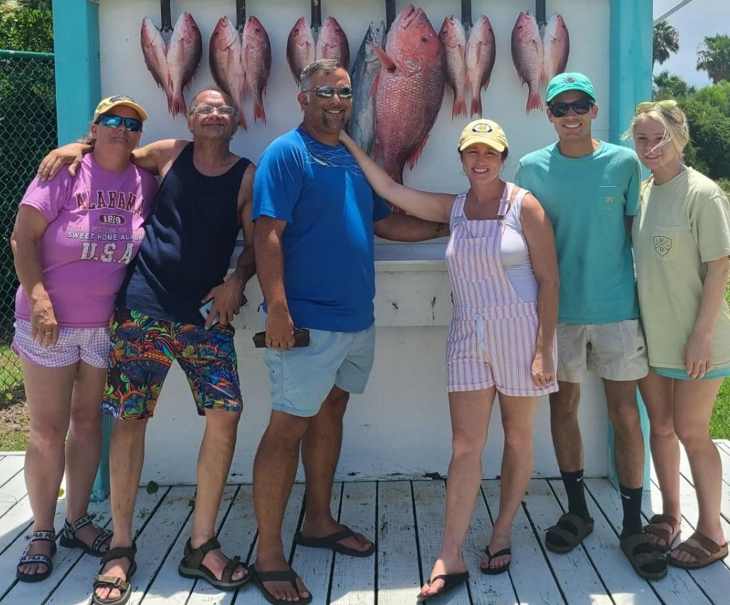 Red Snapper fishing in Orange Beach, Alabama