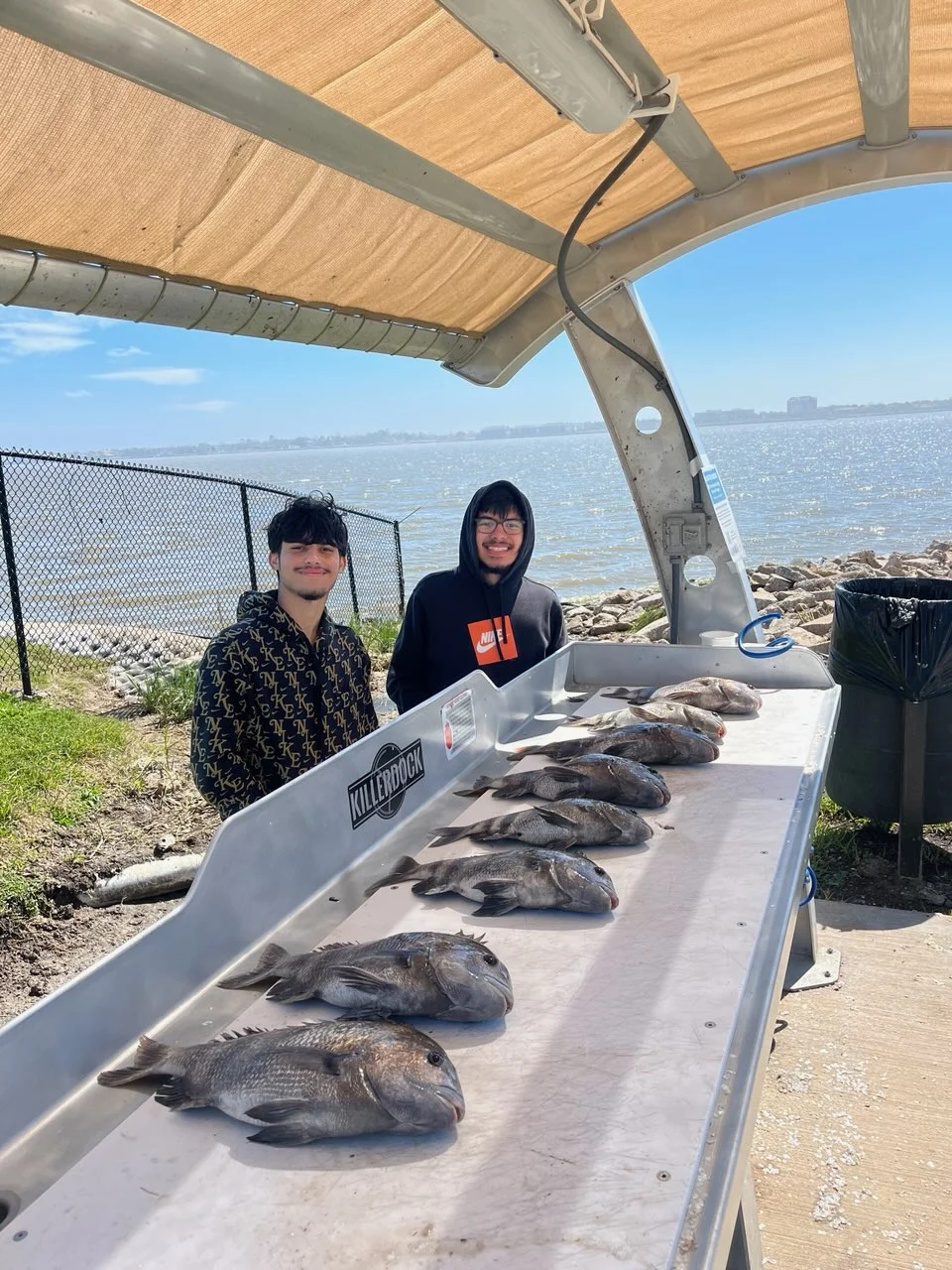 Fishing in Kemah, Texas