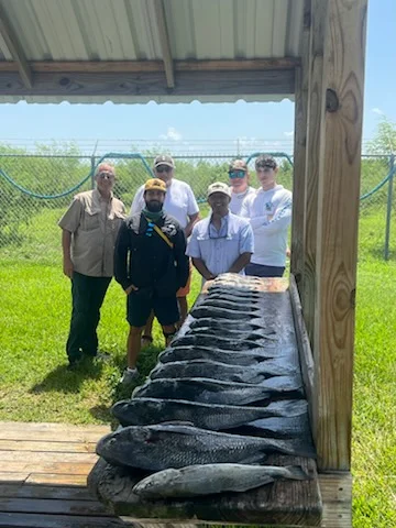 Fishing in Texas City, Texas