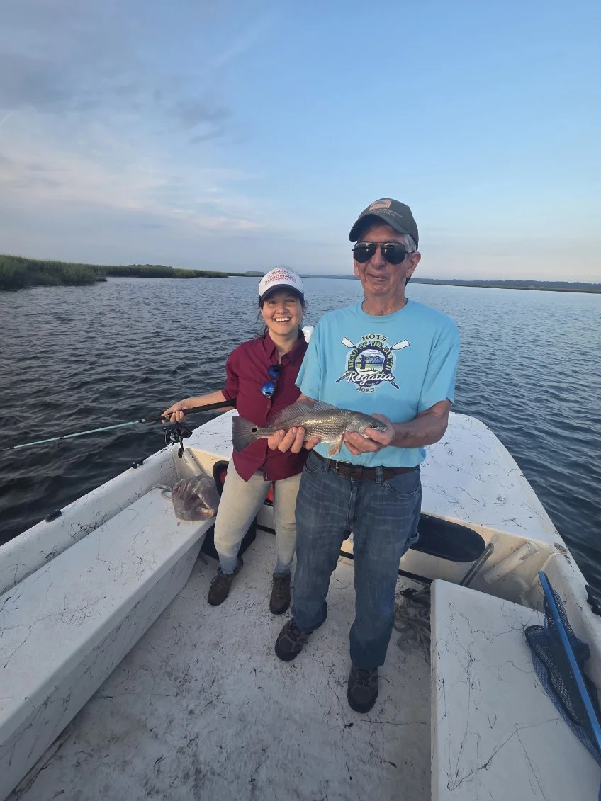 Fishing in Darien, Georgia