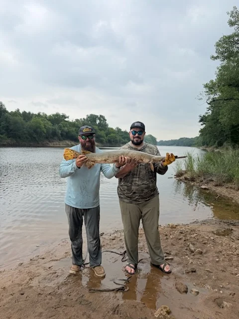 Fishing in Granbury, Texas