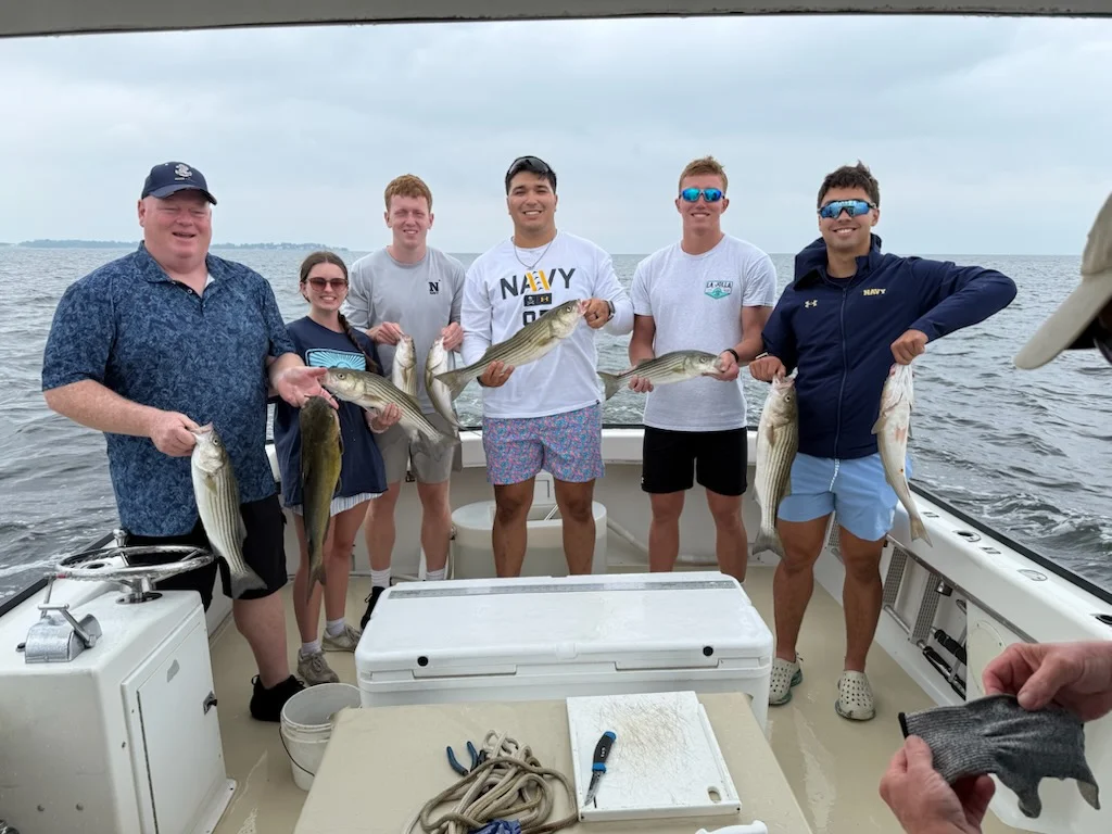 Fishing in Stevensville, Maryland