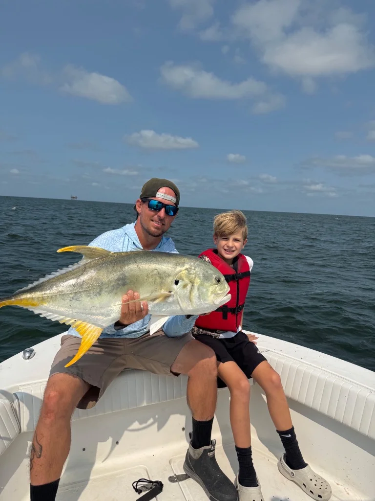 Fishing in Galveston, Texas