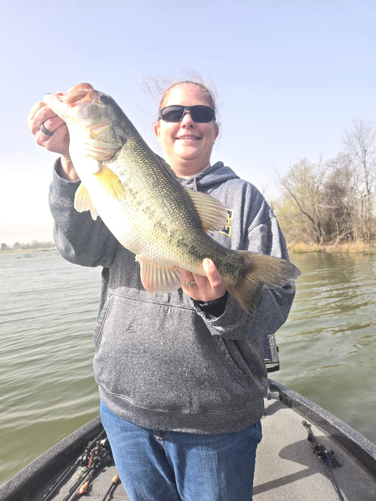 Fishing in Alba, Texas