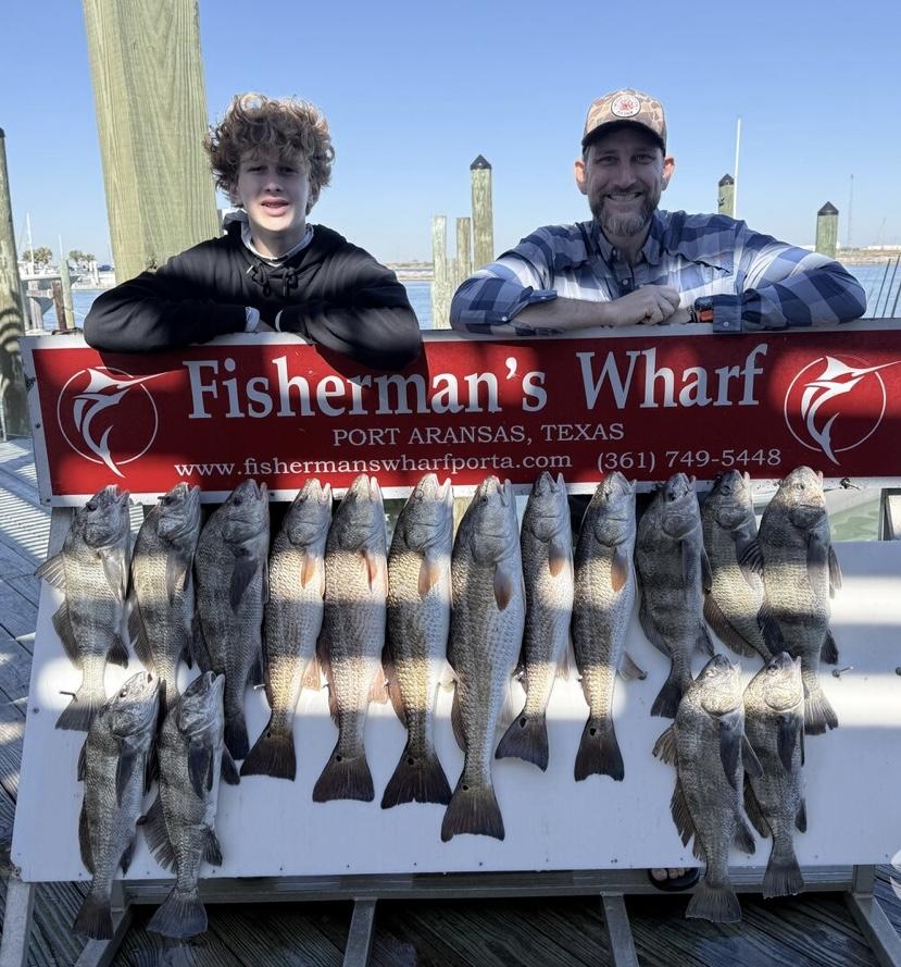 Fishing in Port Aransas, Texas
