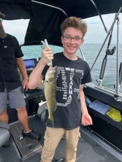 Fishing in Lakeside Marblehead, Ohio