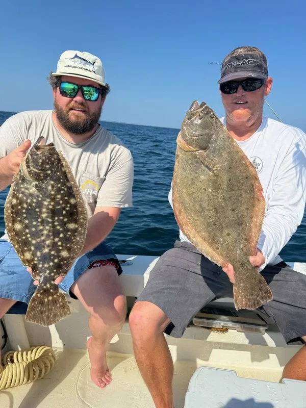 Fishing in Wanchese, North Carolina