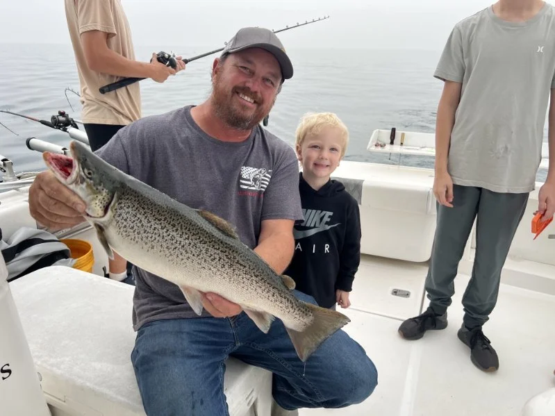 Fishing in Milwaukee, Wisconsin