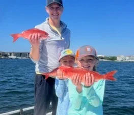 Vermillion Snapper Fishing in Destin, Florida