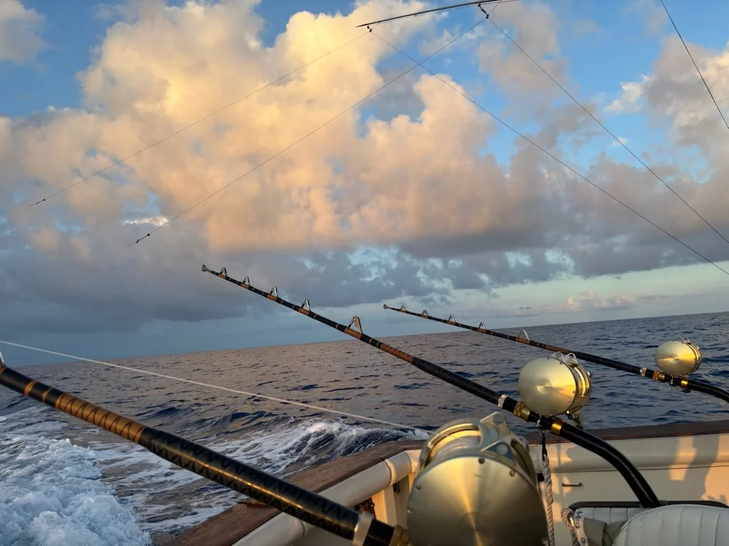 Fishing in Kaiminani, Hawaii