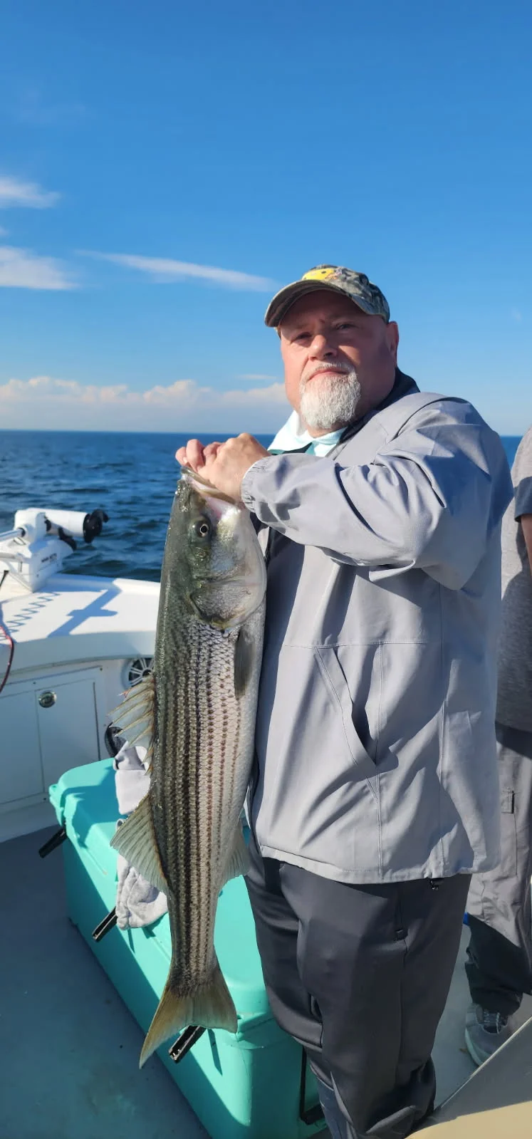 Fishing in Port Jefferson, New York