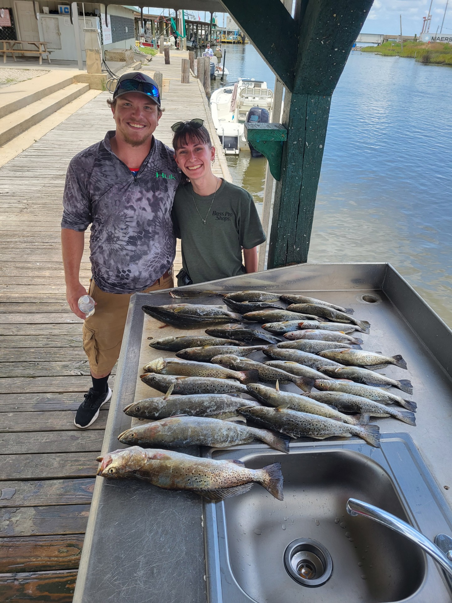 Flounder, Redfish, Sheepshead, Speckled Trout Fishing in Sulphur, Louisiana