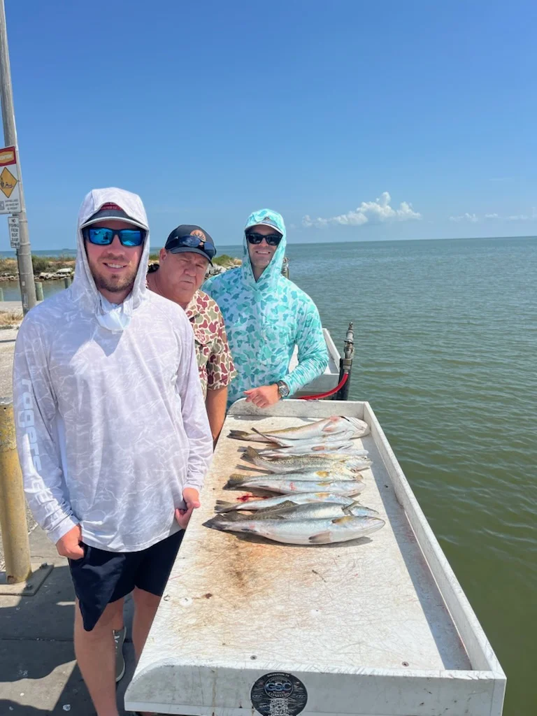 Fishing in Galveston, Texas
