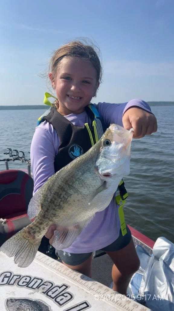 Fishing in Grenada, Mississippi