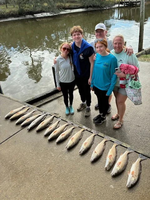 Fishing in Bon Secour, Alabama