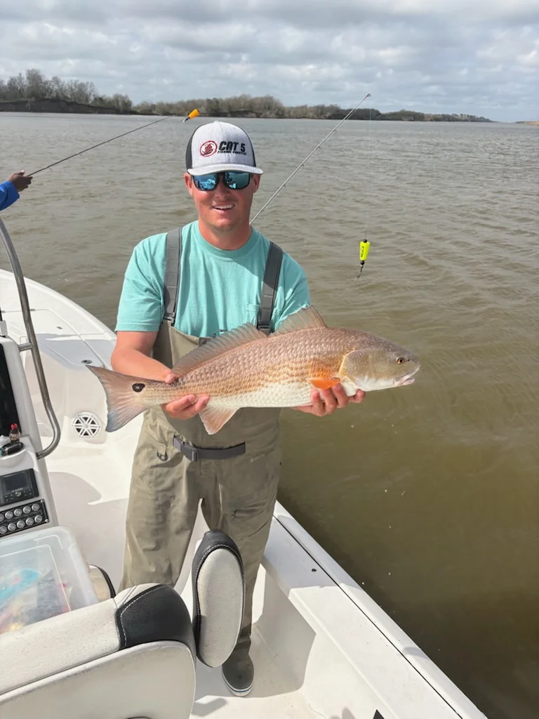 Fishing in Lake Charles, Louisiana