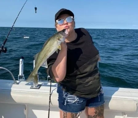 Fishing in Gnadenhutten, Ohio