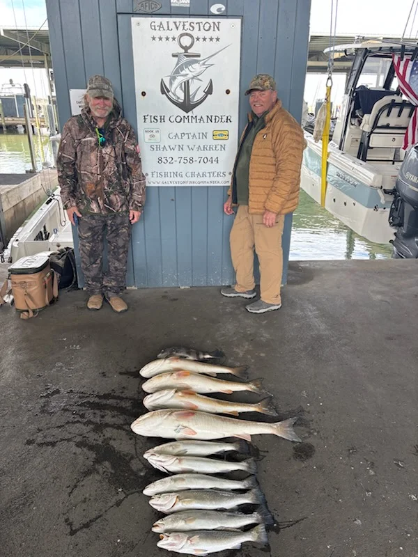 Fishing in Galveston, Texas