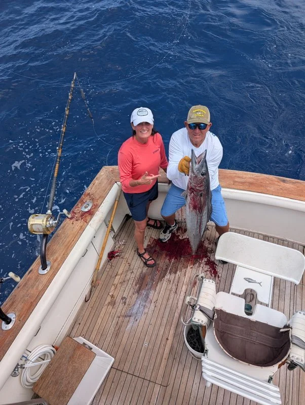Fishing in Kaiminani, Hawaii