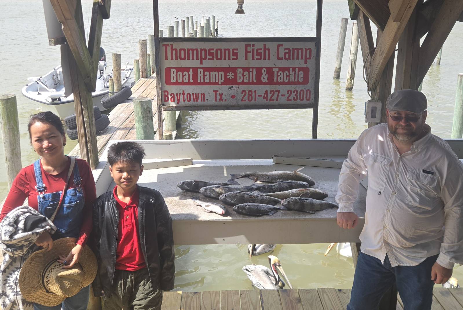 Fishing in Baytown, Texas