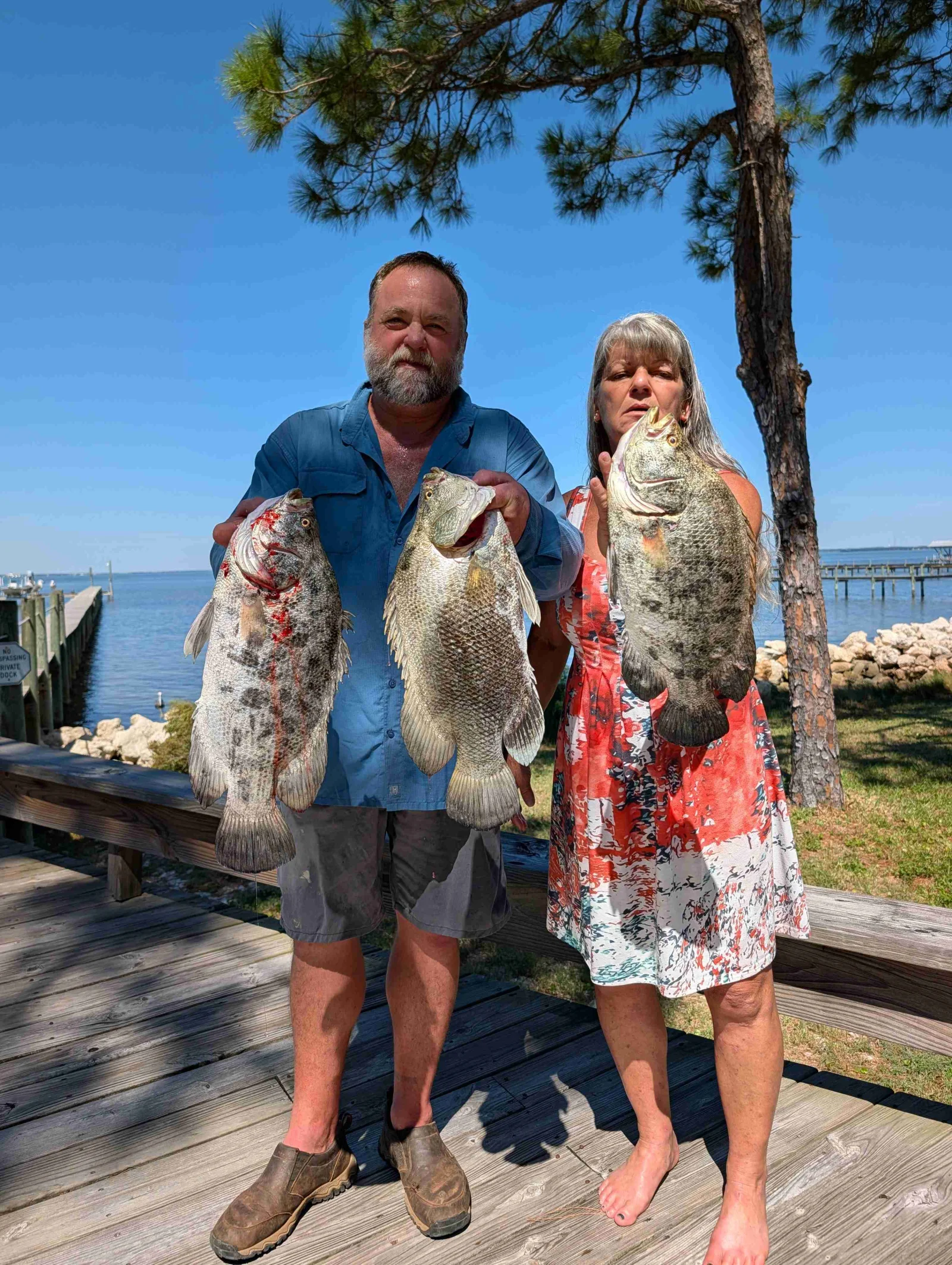 Fishing in Eastpoint, Florida