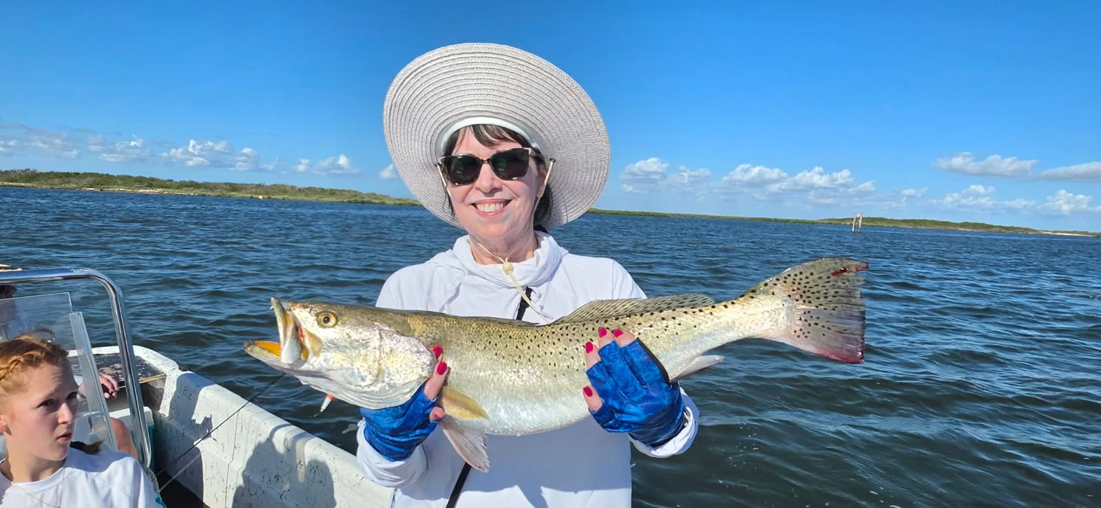 Fishing in Port Isabel, Texas