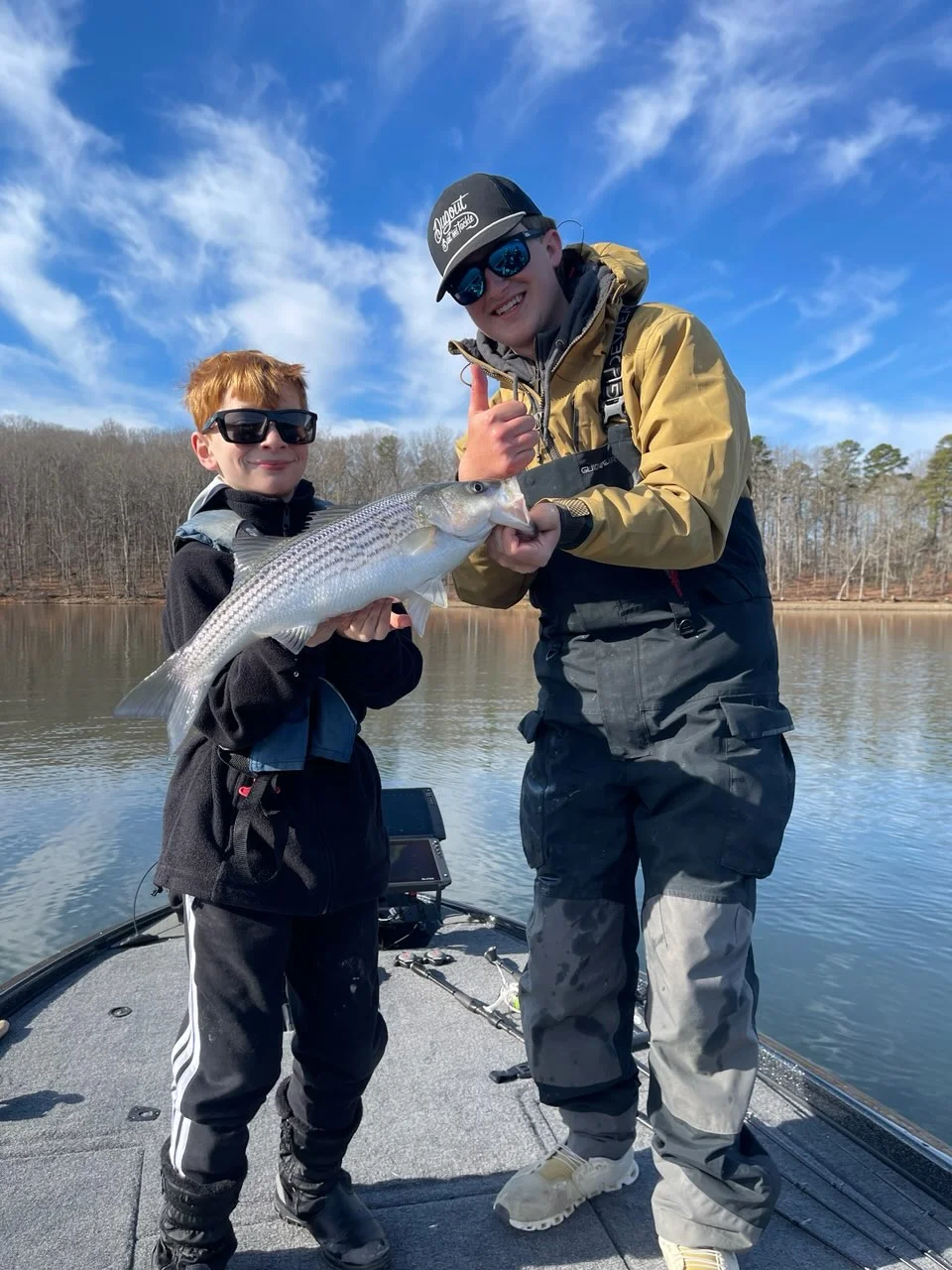 Fishing in New London, North Carolina